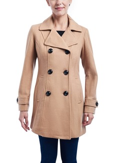 Anne Klein Women's Classic Double-Breasted Coat  XS