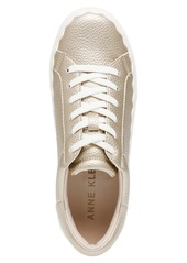 Anne Klein Women's Confident Lace Up Sneakers - Silver