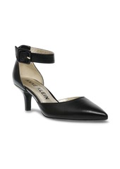 Anne Klein Women's Fabulist Pointed Toe Pumps - Black Leather