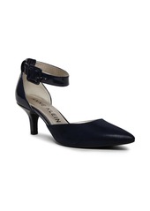 Anne Klein Women's Fabulist Pointed Toe Pumps - Black Leather