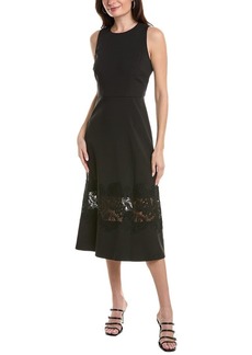 Anne Klein Women's FIT and Flare with LACE Detail
