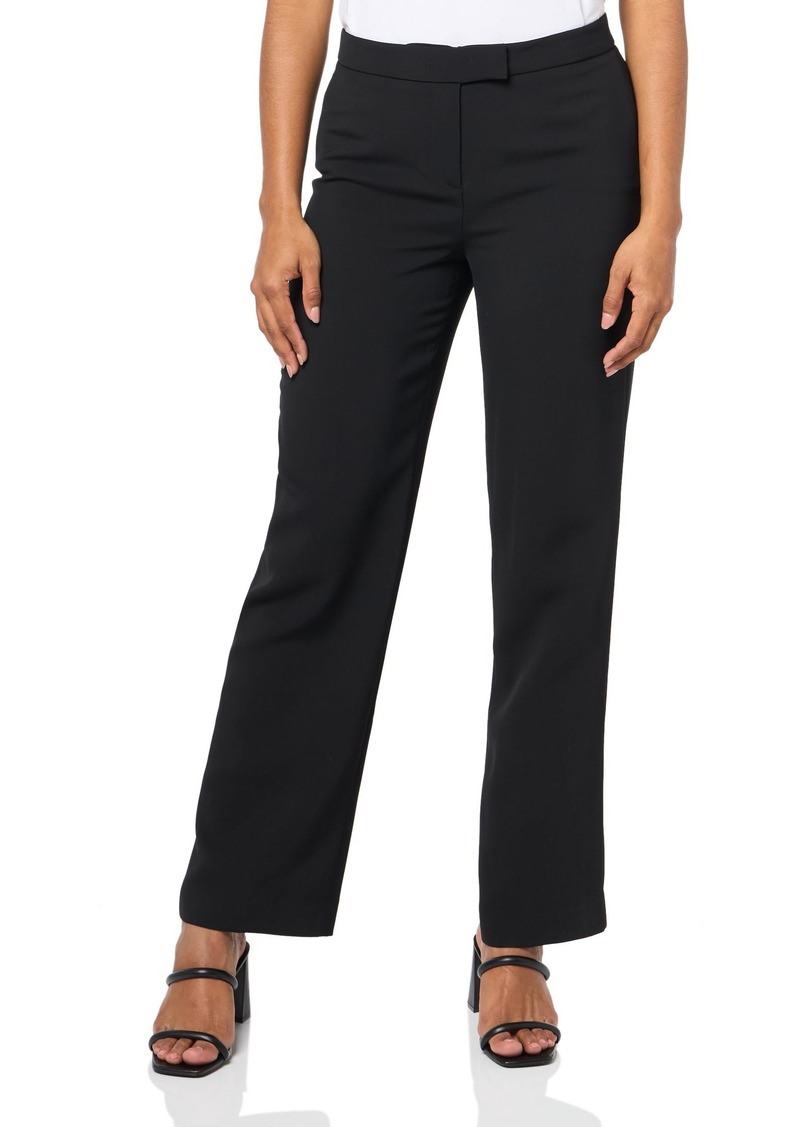 Anne Klein Women's Fly Front Extend TAB Trouser [Bowie Pant