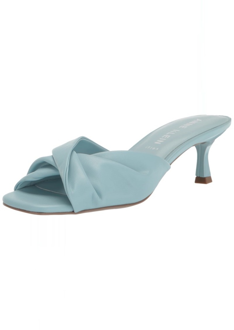 Anne Klein Women's LAURALY Slide Sandal LT Blue