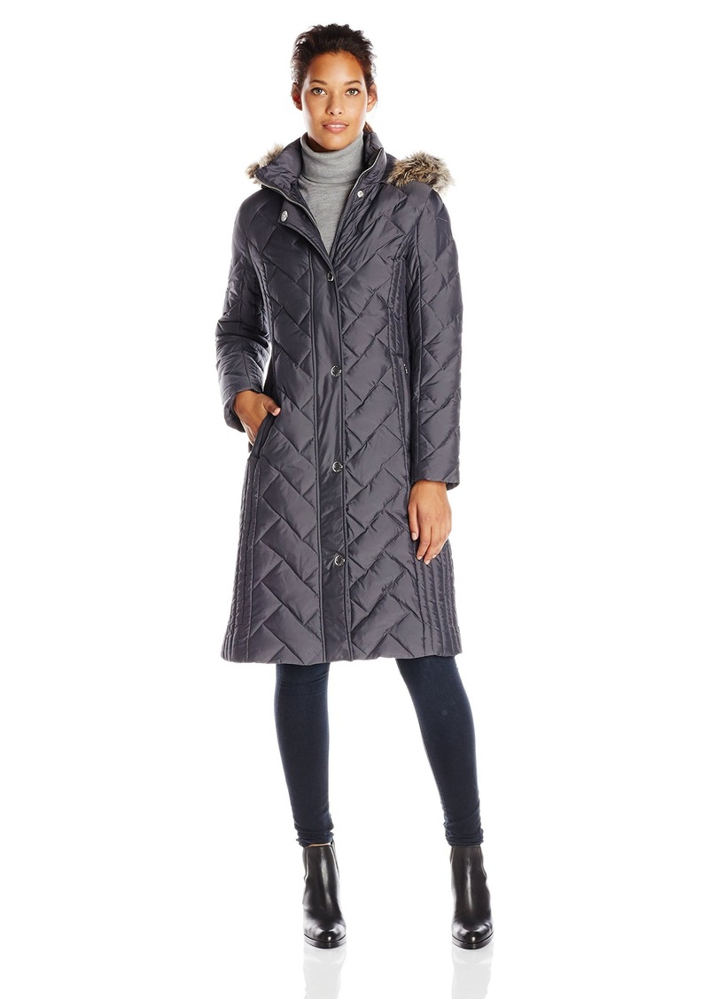 Anne Klein Anne Klein Women's Long Maxi Down Coat 42 Inch | Outerwear