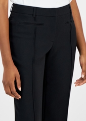 Anne Klein Women's Mid-Rise Pleated Trousers - Anne Black