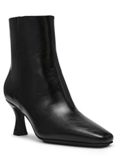 Anne Klein Women's Pablo Snip Toe Dress Booties - Black Croc