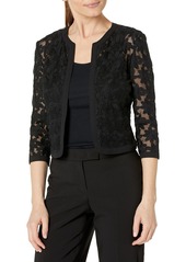 Anne Klein Women's Petite Soft Shoulder Cardigan (Spring 22)