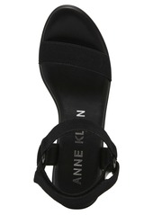 Anne Klein Women's Phi Platform Wedge Sandals - Black