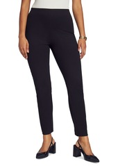 Anne Klein Women's Pull-On Hollywood-Waist Ankle Pants - Anne Black