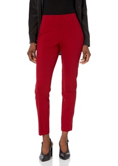 Anne Klein Women's Pull ON Hollywood Waist Straight Ankle Pant