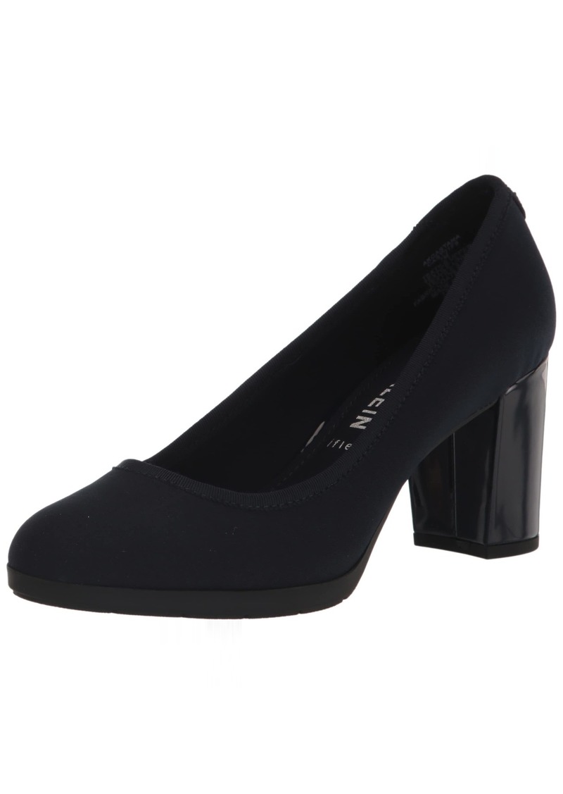 Anne Klein Women’s Castana Comfortable Block Heeled Pump