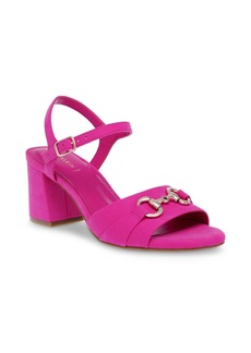 Anne Klein Women's Rem Block Heel Dress Sandals - Fuschia Pink
