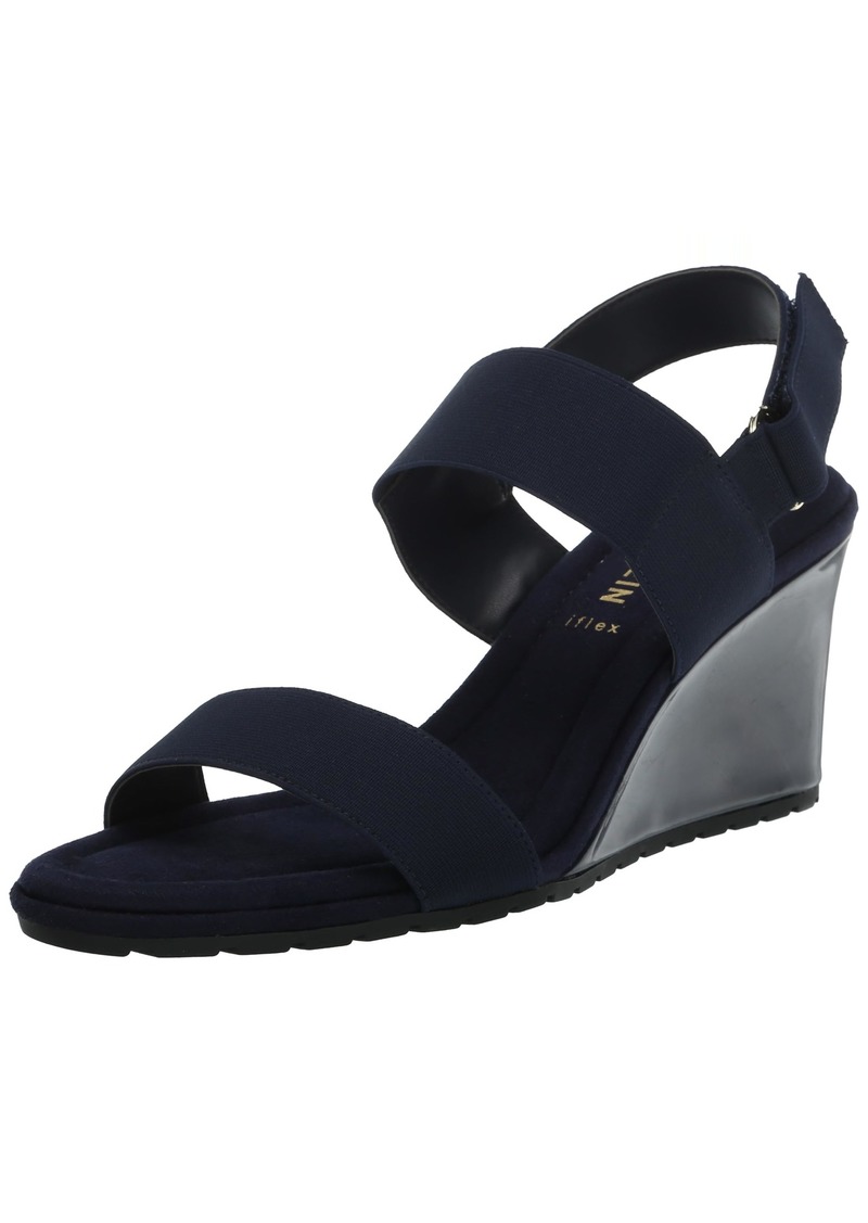 Anne Klein Women's Silvy Wedge Sandal