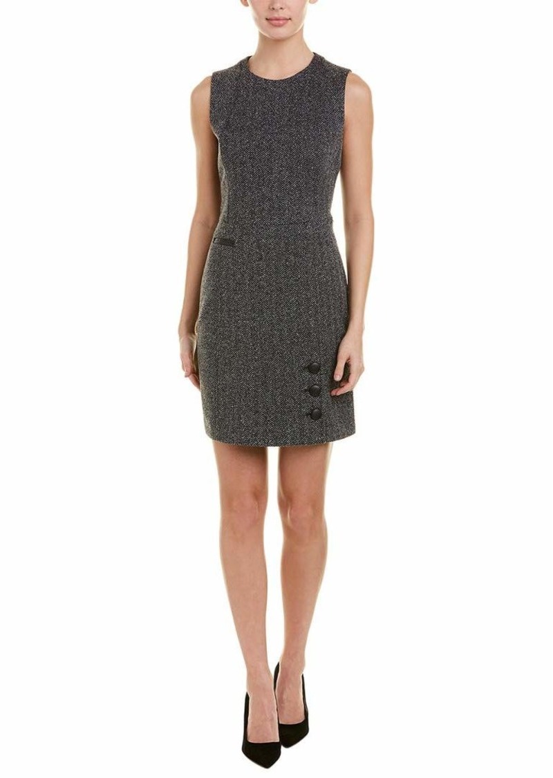 Anne Klein Women's Sleeveless FIT & Flare Button Skirt Dress