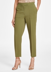 Anne Klein Women's Slim-Leg Ankle Pants - Bay Leaf