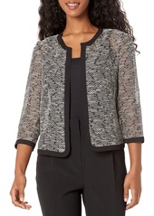 Anne Klein Women's Soft Shoulder Cardigan W/Longer CBL