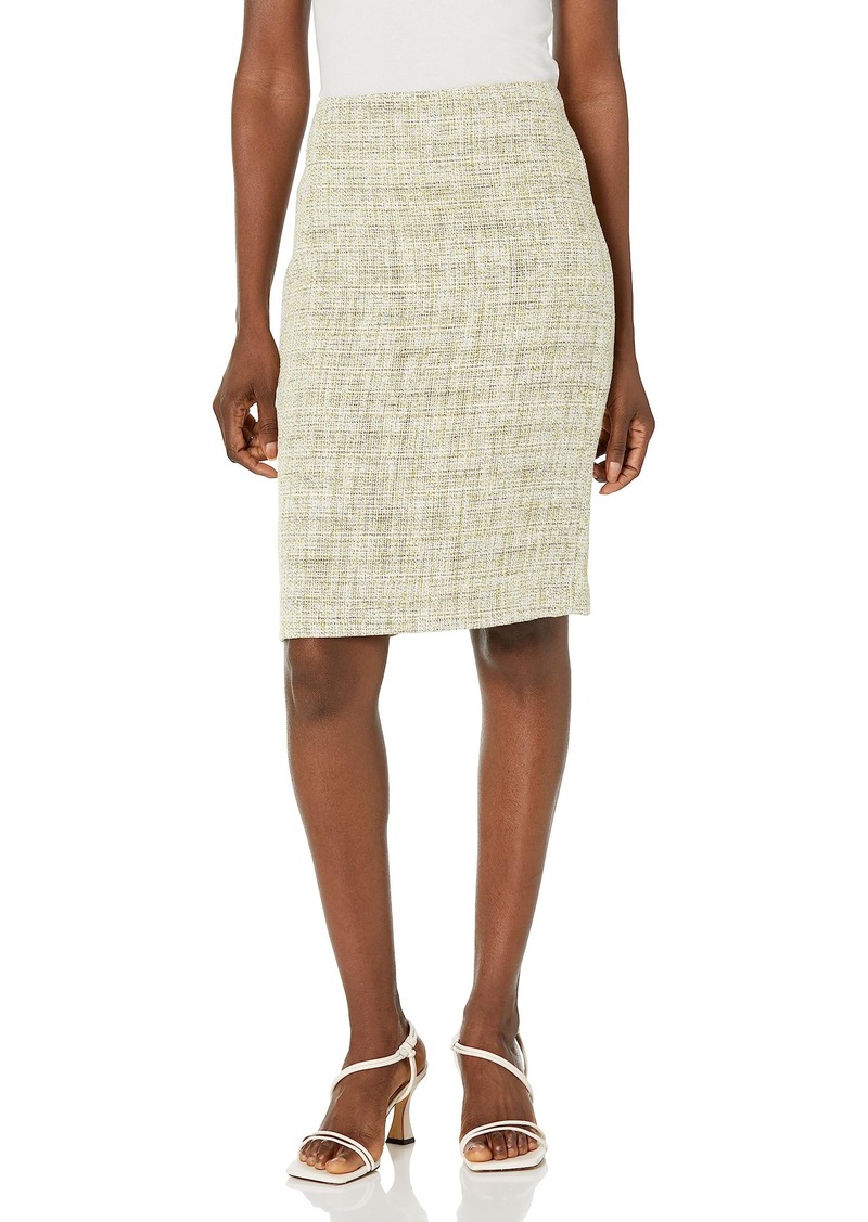 Anne Klein Women's Tweed Pencil Skirt (Lined)