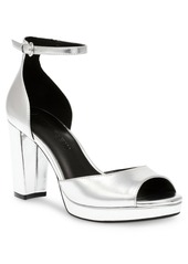 Anne Klein Women's Vista Platform Dress Sandals - Platinum
