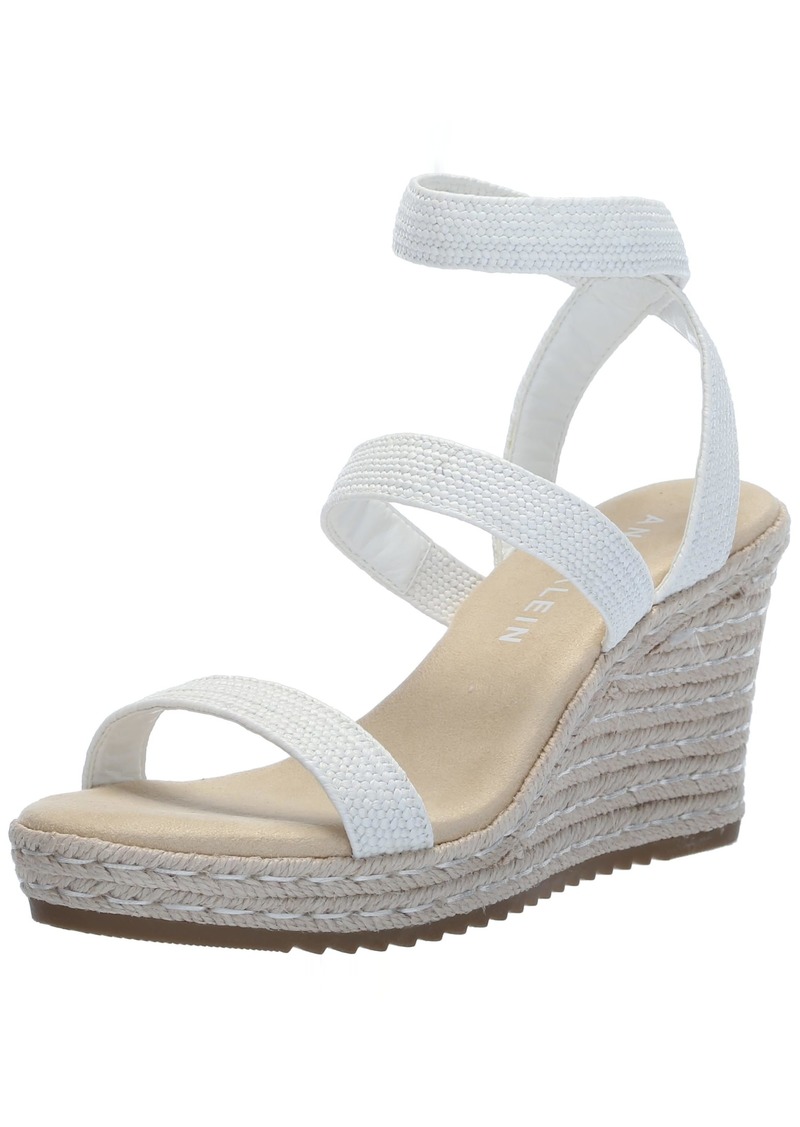 Anne Klein Women's Willa Espadrille Wedge Sandal