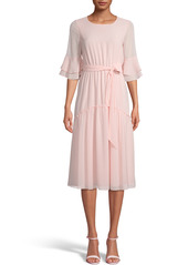 Anne Klein Bell Sleeve Midi Dress