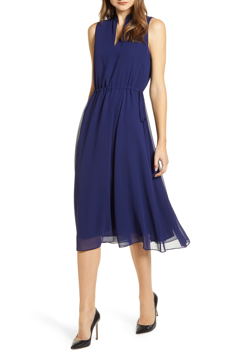 anne klein chiffon dress