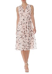 Anne Klein Floral Print Sleeveless Dress in Cherry Blossom Combo at Nordstrom