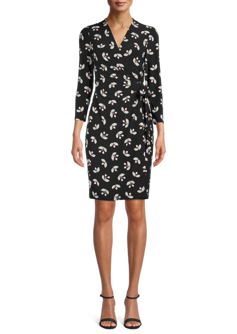 anne klein wrap dress