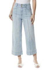 Anne Klein Women's High Rise Wide Leg Crop Jeans