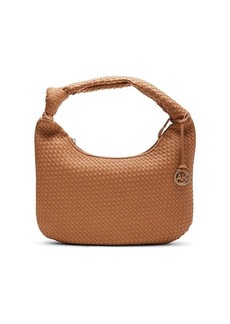 Anne Klein Woven Hobo with Knot