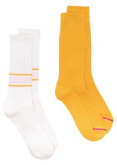 Anonymous Ism pack of two ribbed socks set