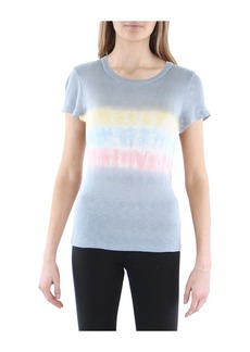 Anthropologie Womens Tie Dye Knit T-Shirt