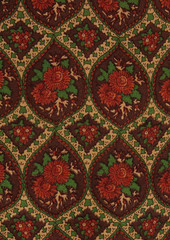 Antik Batik - Monique gathered printed crepe mini dress - Brown - FR 36