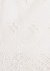 Antik Batik - Sangalo open-back broderie anglaise cotton blouse - White - FR 36