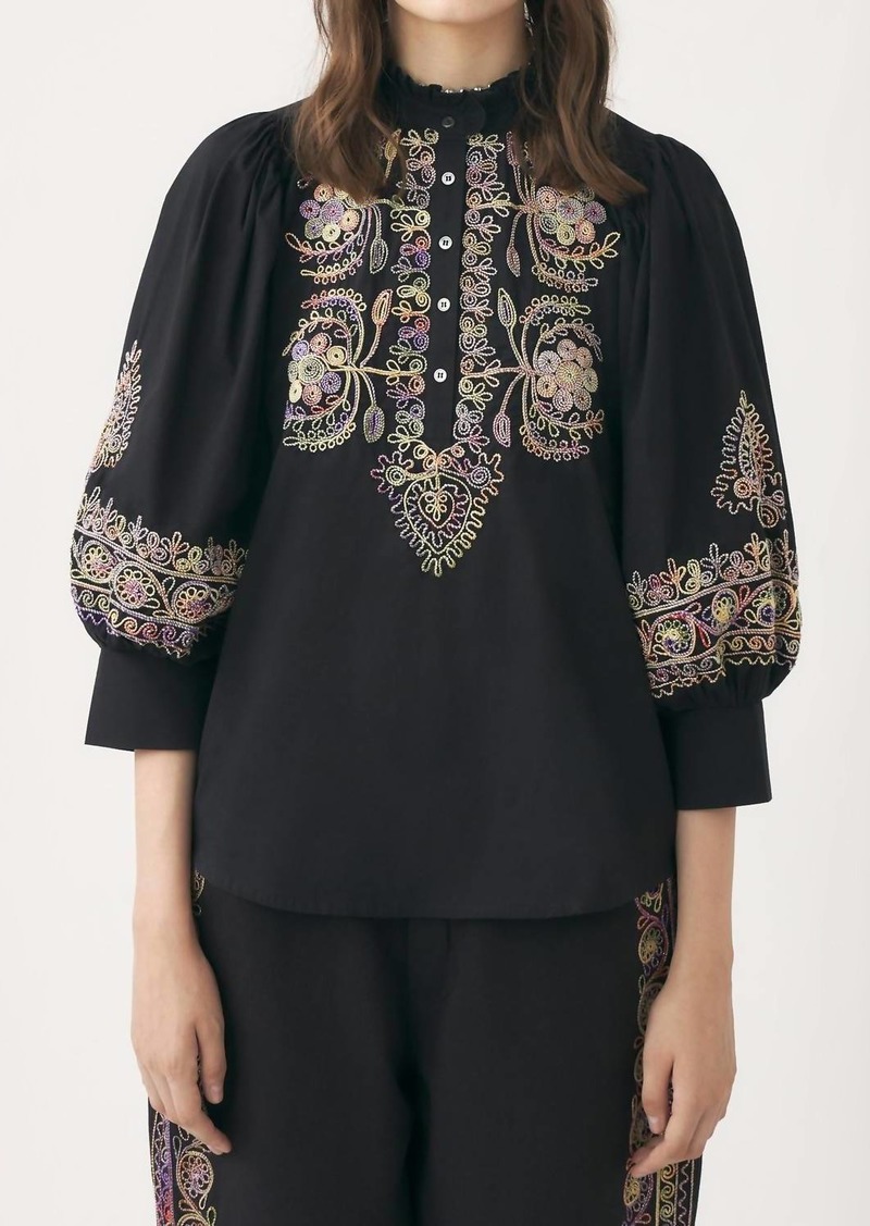 Antik Batik Neil Blouse In Black