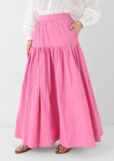 Antik Batik Pop Maxi Skirt In Pink