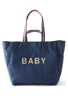 Anya Hindmarch - Baby Recycled Canvas Tote Bag - Womens - Blue