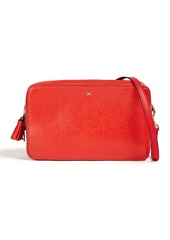 Anya Hindmarch - Quilted two-tone leather shoulder bag - Red - OneSize