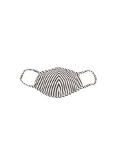 Anya Hindmarch - Zany Striped Face Covering And Pouch - Womens - Black White