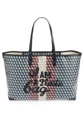 Anya Hindmarch I Am a Plastic Bag Canvas Tote in Chalk at Nordstrom