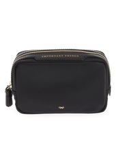 Anya Hindmarch Important Things Nylon Pouch in Black at Nordstrom
