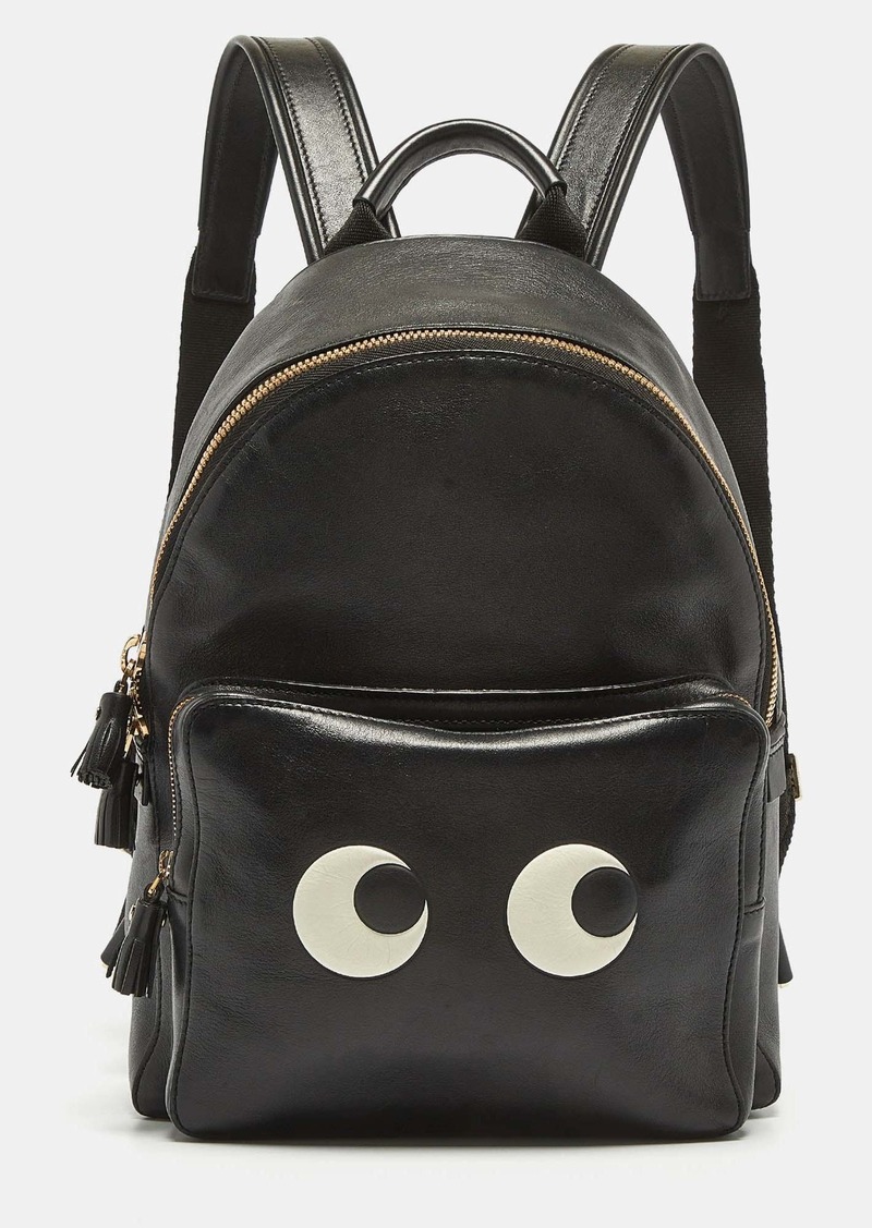 Anya Hindmarch Leather Mini Eyes Backpack