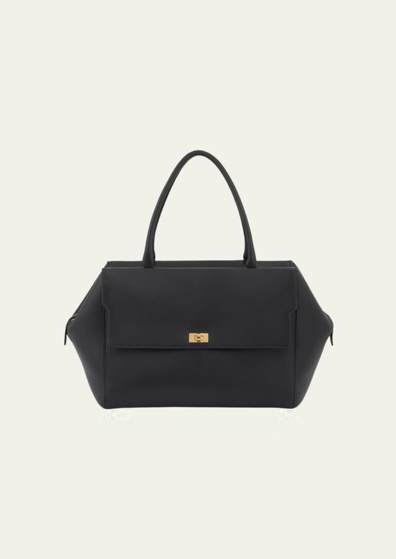 Anya Hindmarch Seaton Large Calfskin Satchel Bag