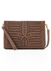 Anya Hindmarch The Neeson Woven Leather Crossbody Bag in Vole at Nordstrom