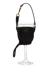 Anya Hindmarch Wine Holder & Glass in Black at Nordstrom