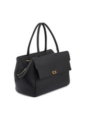 Anya Hindmarch Large Seaton Leather Tote Bag