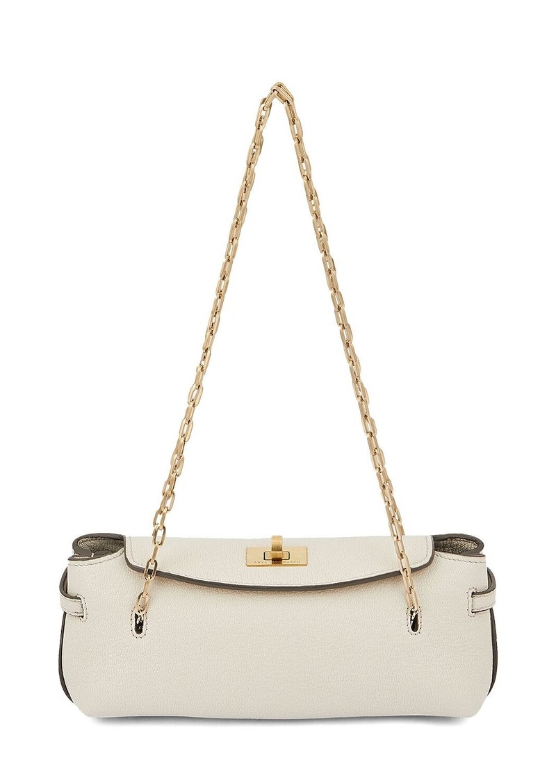 Anya Hindmarch Mini Waverley Shiny Leather Shoulder Bag