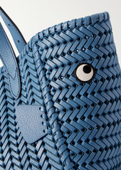 Anya Hindmarch Neeson Small Appliqued Woven Leather Tote