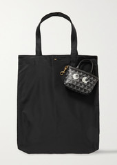 Anya Hindmarch Net Sustain Eyes I Am A Plastic Bag Printed Coated-canvas Bag Charm