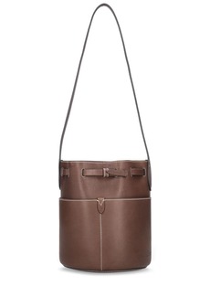 Anya Hindmarch Small Compostable Leather Bucket Bag