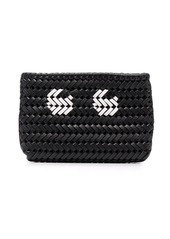 Anya Hindmarch woven leather pouch bag